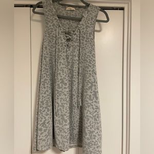 Francesca’s Cheetah Print Causal Dress
